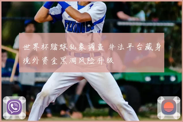 世界杯赌球乱象调查 非法平台藏身境外资金黑洞风险升级